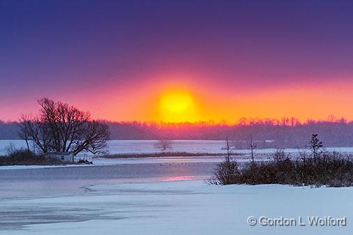 Incoming Snow Clouds_34364-7.jpg - Photographed at sunrise along the Rideau Canal Waterway near Smiths Falls, Ontario, Canada.